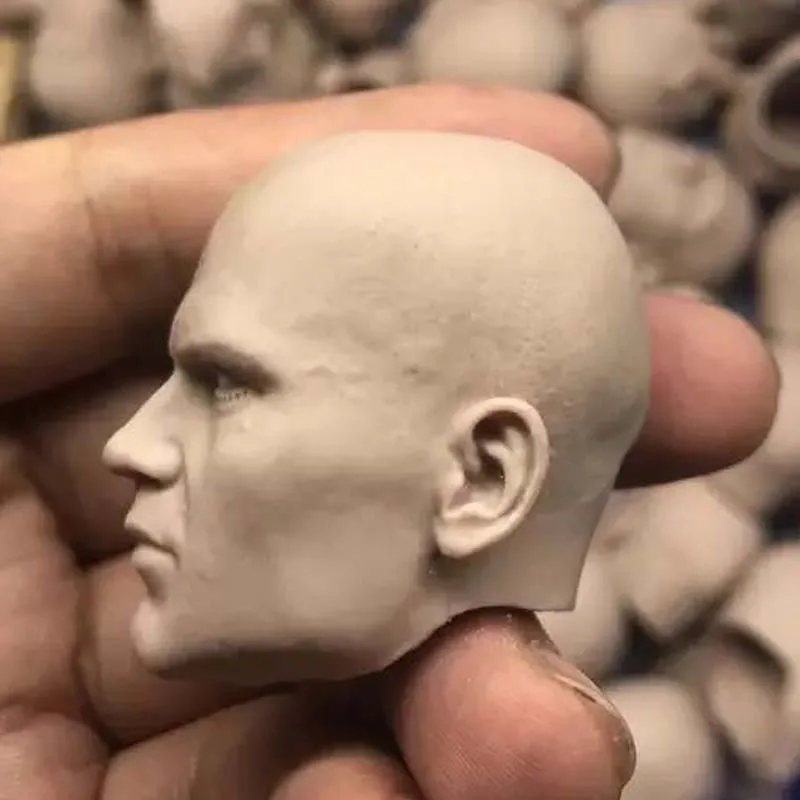 Масштаб 1/6 Hitman Codename 47 Неокрашенная голова лепка Обучение искусству