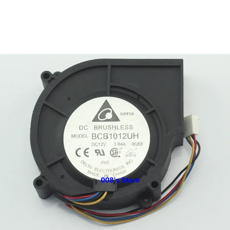 Новый вентилятор радиатора для ЦП сервера BCB1012UH 97*87*25 мм 12 В постоянного тока 3.84A