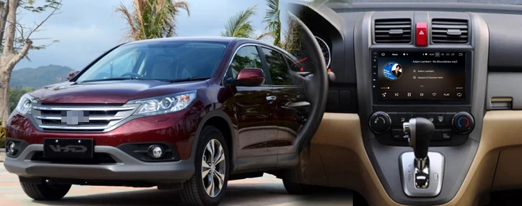 Idoing 1Din " Android8.0/7.1для Honda CRV 2006-2011 4G+ 32G 8Core Автомобильный gps мультимедийный плеер рулевое колесо навигация быстрая загрузка