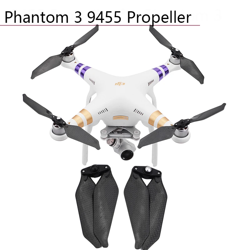 2 шт. складной пропеллер для дрона DJI Phantom 3 2|Пропеллеры| |