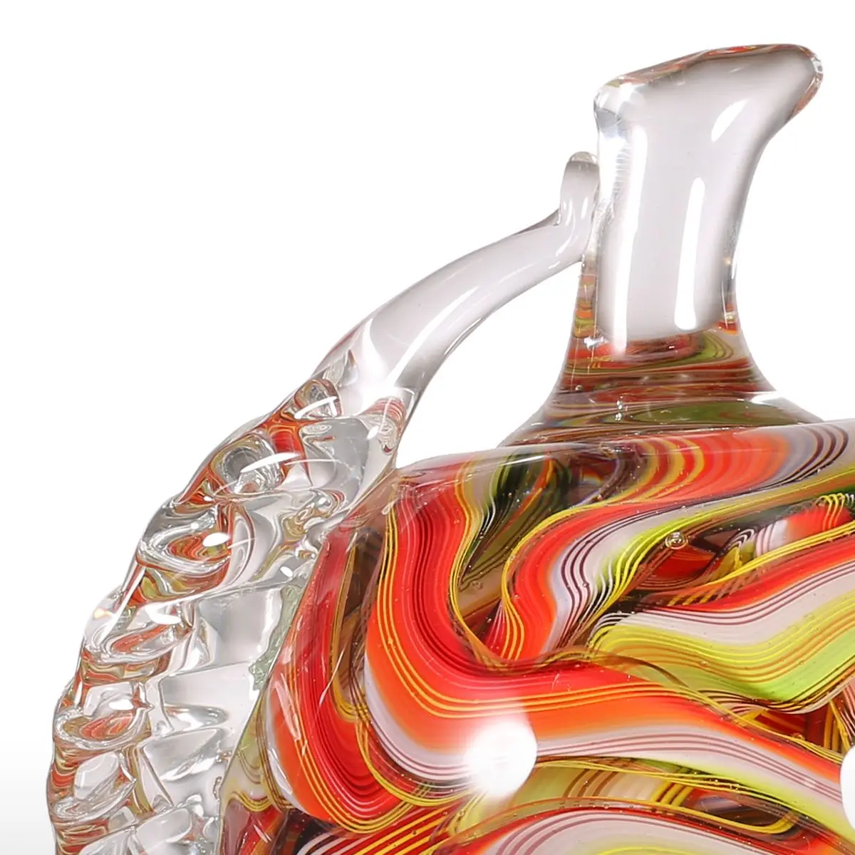 Tooarts Красочные Яблоки подарок стеклянное украшение ручной работы Домашний Декор