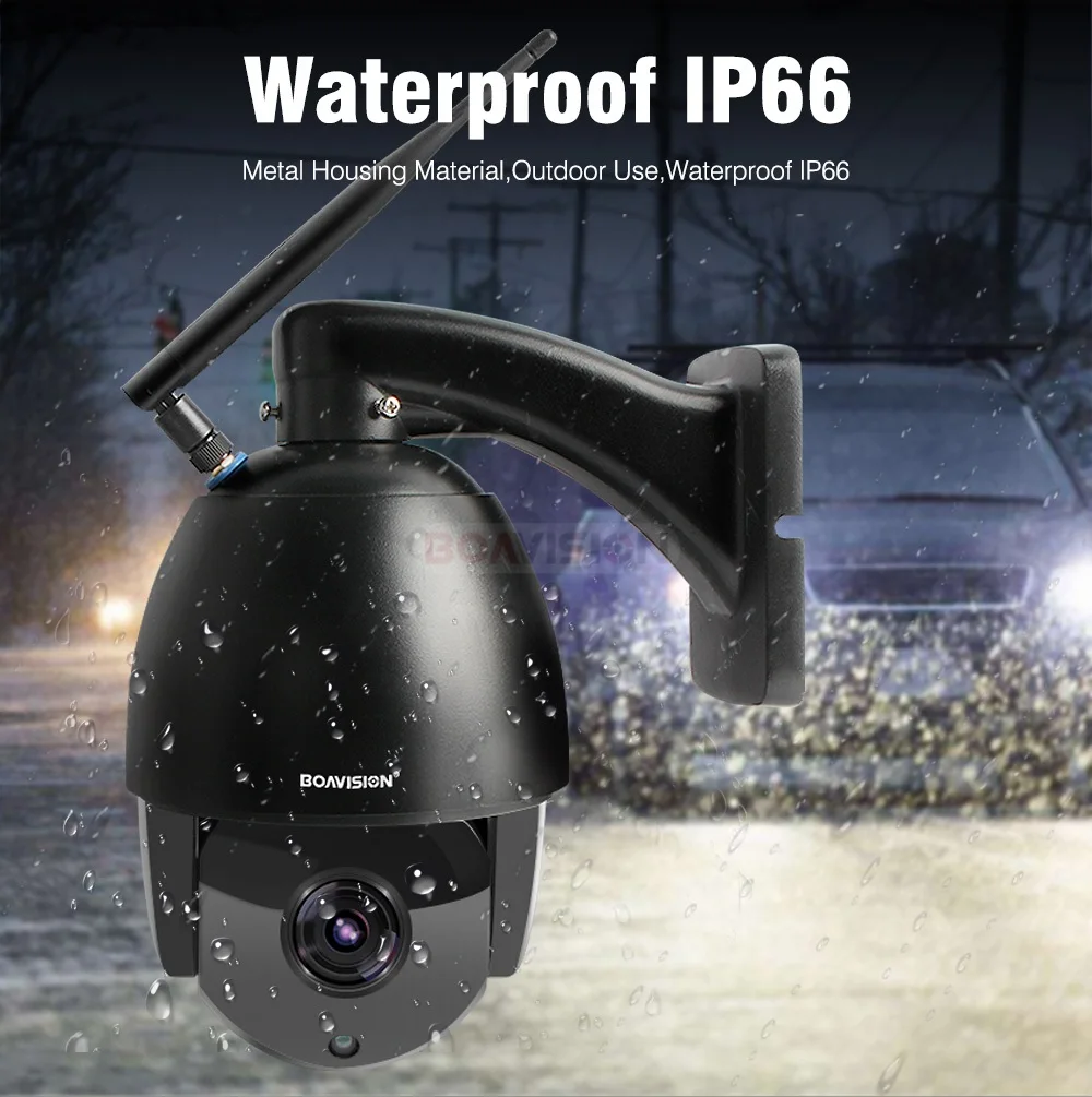 HD 1080P PTZ wifi IP камера беспроводная 5X зум HI3516C+ SONY323 2.0MP наружная купольная камера IR 60 м ONVIF двухстороннее аудио P2P CamHi