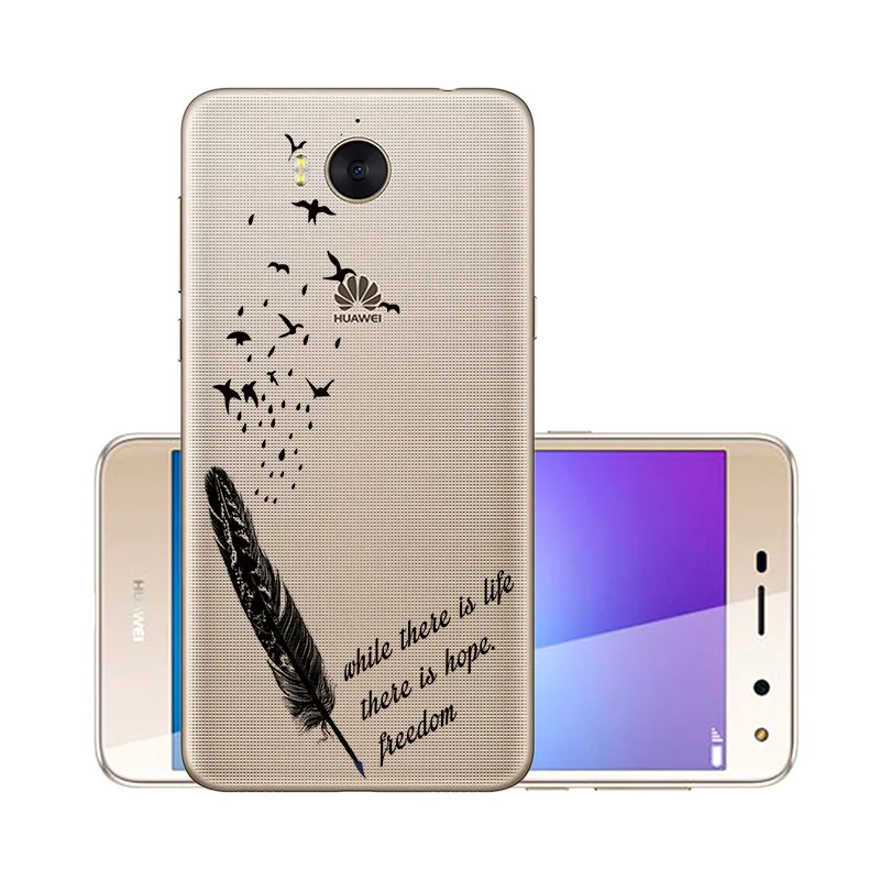 W053 Мягкий TPU чехол для huawei Y5 чехол Крышка силиконовая huawei Y6 Mya-L22 Чехол протектор чехол для huawei Y6 Y7 Y9 бампер - Цвет: W053
