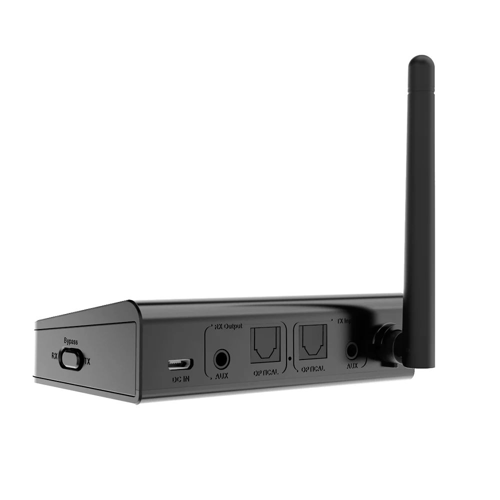 Bluetooth 5,0 приемник передатчика большого радиуса действия 3 в 1 беспроводной AUX& оптический адаптер aptX HD& APX низкая задержка для ТВ домашнего стерео