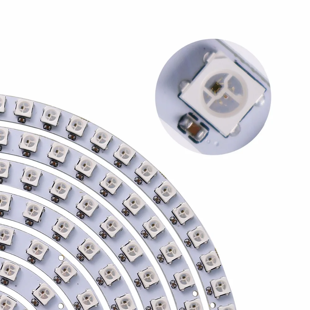 WIXURE SK6812 WS2812B 93 241 RGBW RGB светодиодный кольцо 5 В RAGID полосы для DIY проект|rgb led strip 5v|5v rgb