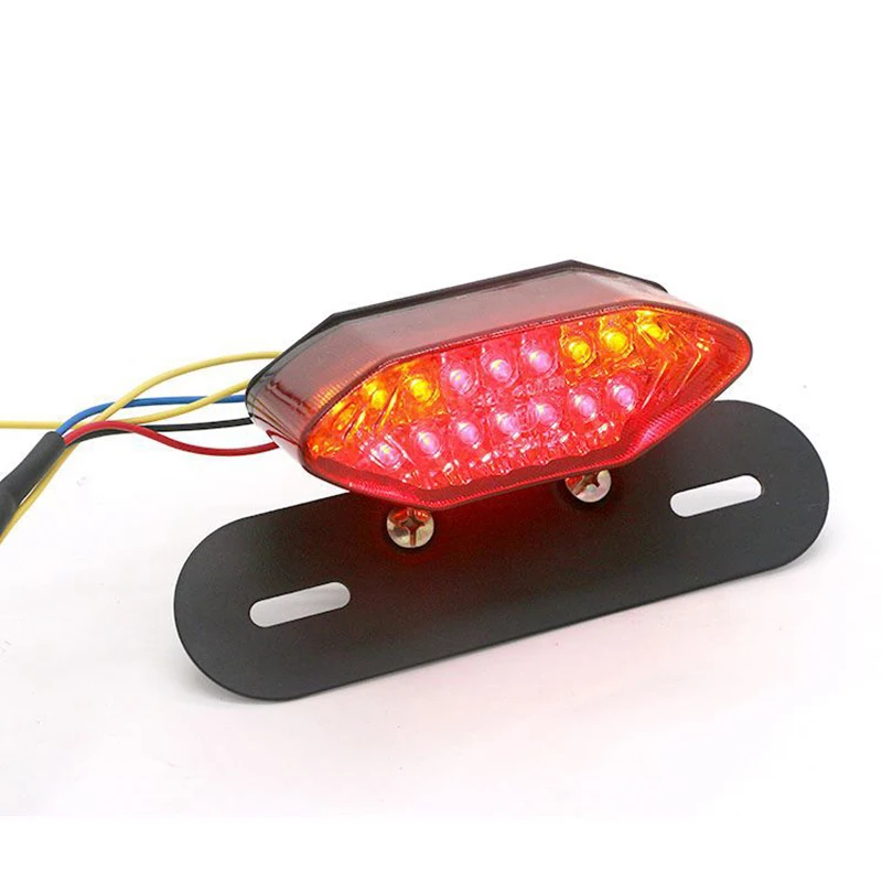 Мотоцикл светодиодный фонарь светильник мотор обратно мигалка DC 12V скутер