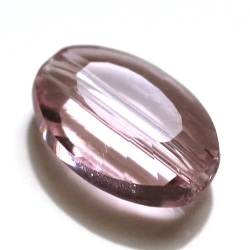 rosaline AAA 9x6 мм новое поступление модные плоские овальные формы граненые Хрустальные стеклянные бусины Модные DIY ювелирные бусины - Цвет: rosaline