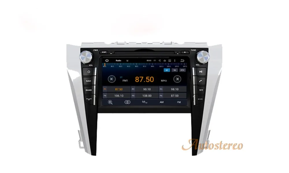 Восьмиядерный процессор 32+ 4 г Android8 автомобильный dvd-плеер gps Навигация стерео блок в-тире для Toyota Camry Aurion мультимедиа
