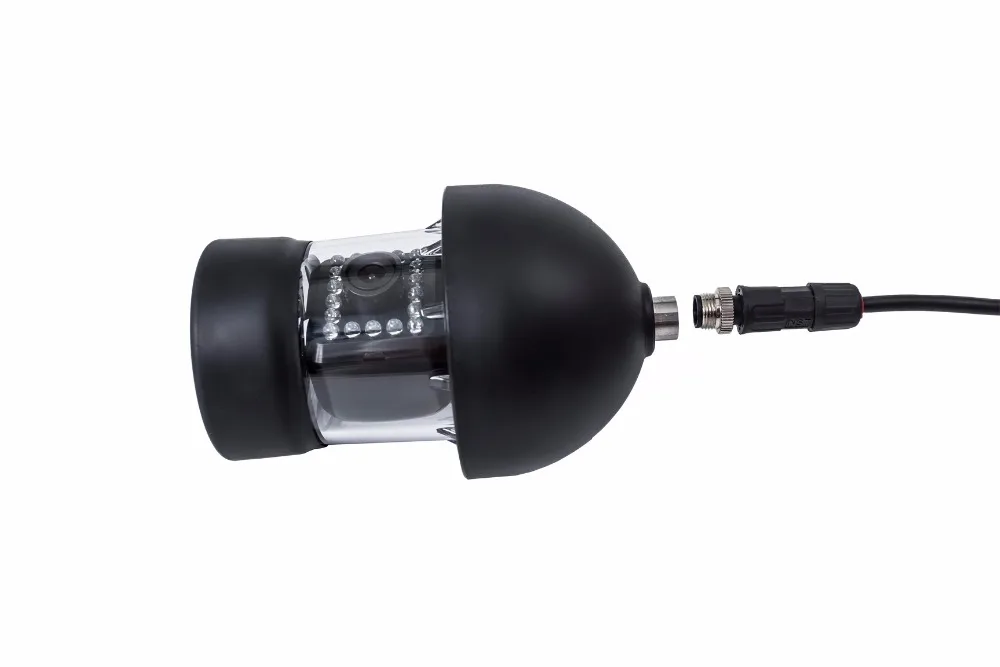 Дешево F18S 100 м 360 градусов панорамирование подводная видеокамера Замена объектива рыбопоискового устройства с кабелем 100 м