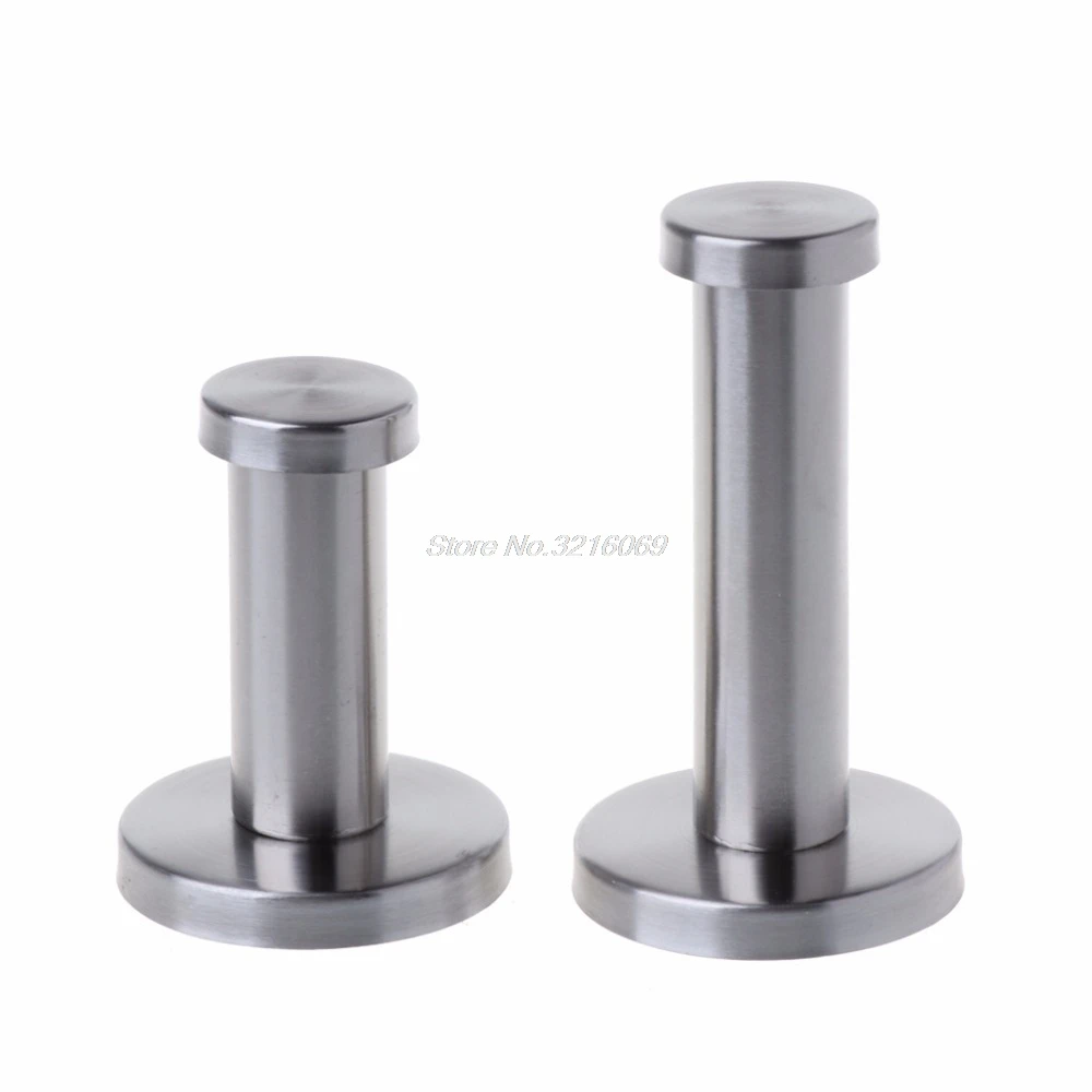 2 шт. Матовые 304 банное полотенце из нержавеющей стали одиночные сверхпрочные