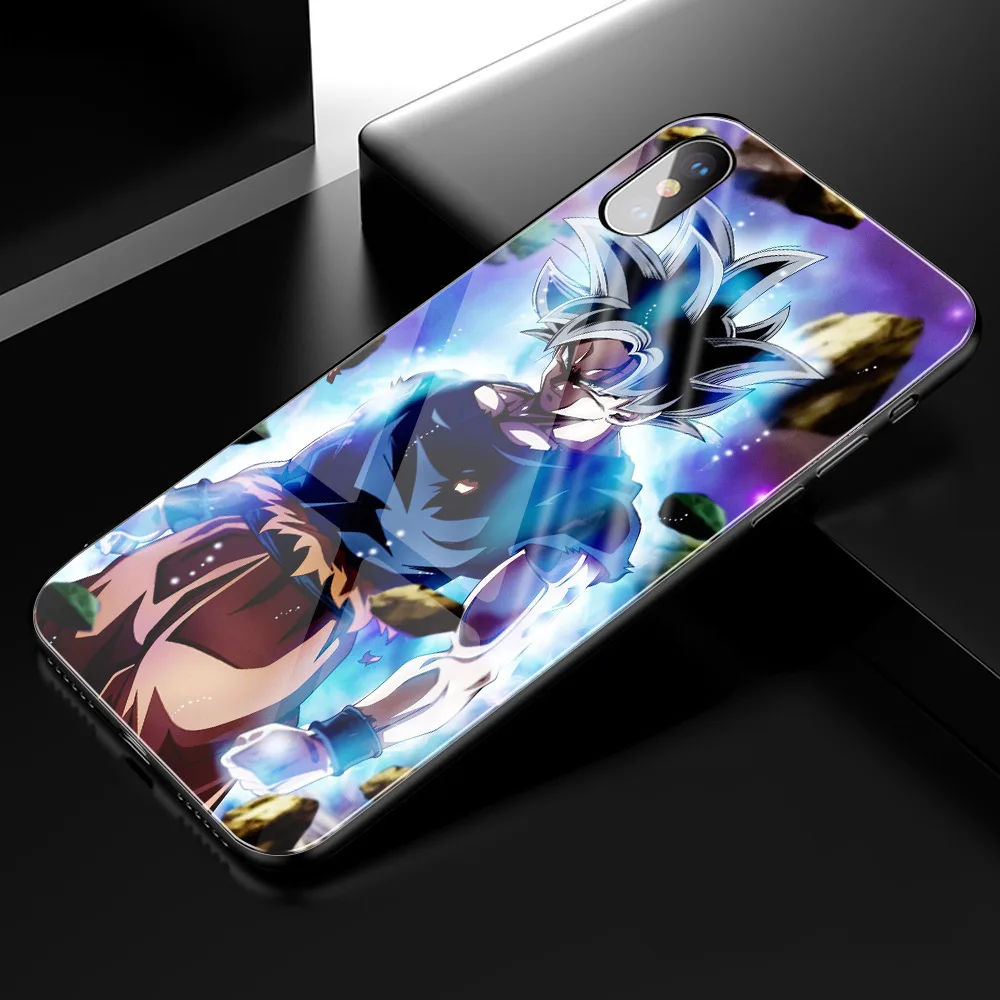 02210 Чехол Finder для iphone 7 Чехол Dragon Ball Супер Saiyan стекло XS чехол для iphone 6 6S 7 8 plus X XR XS MAX 11 pro max - Цвет: 02210