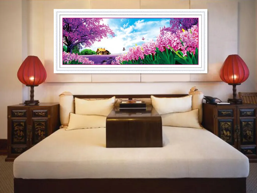 Новый! AB Цвет Алмаз алмазная вышивка Flowerl лаванда 5D живопись 5d diy крестом Алмазная