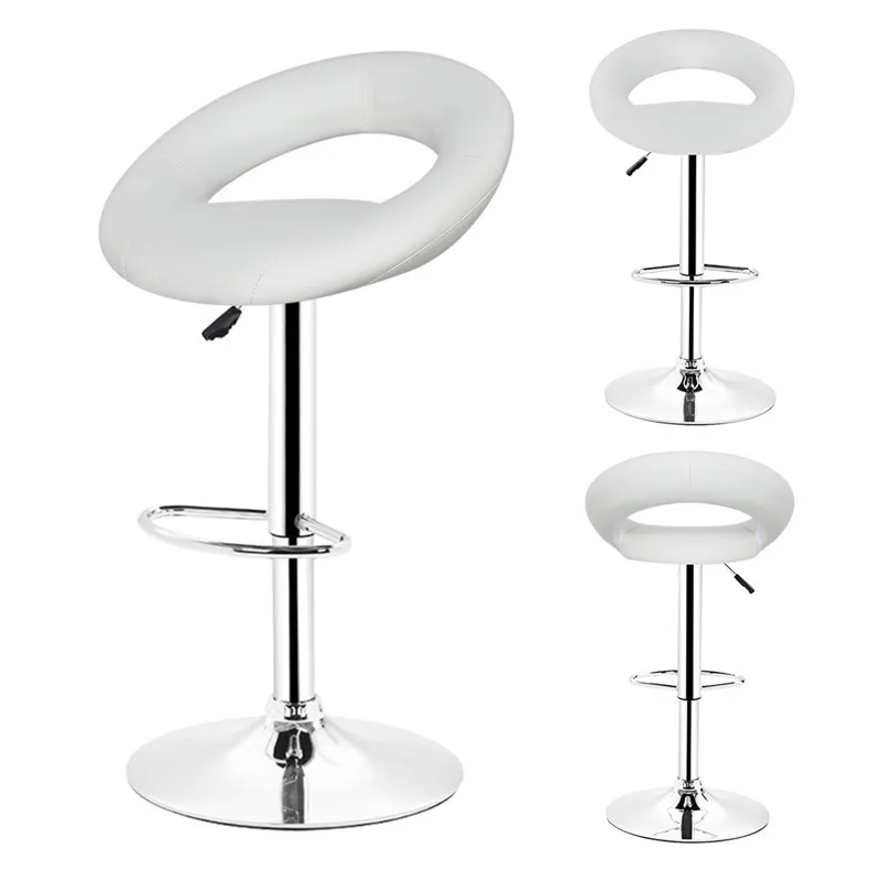 2 шт. искусственная кожа барные стулья Современный барный стул Регулируемые