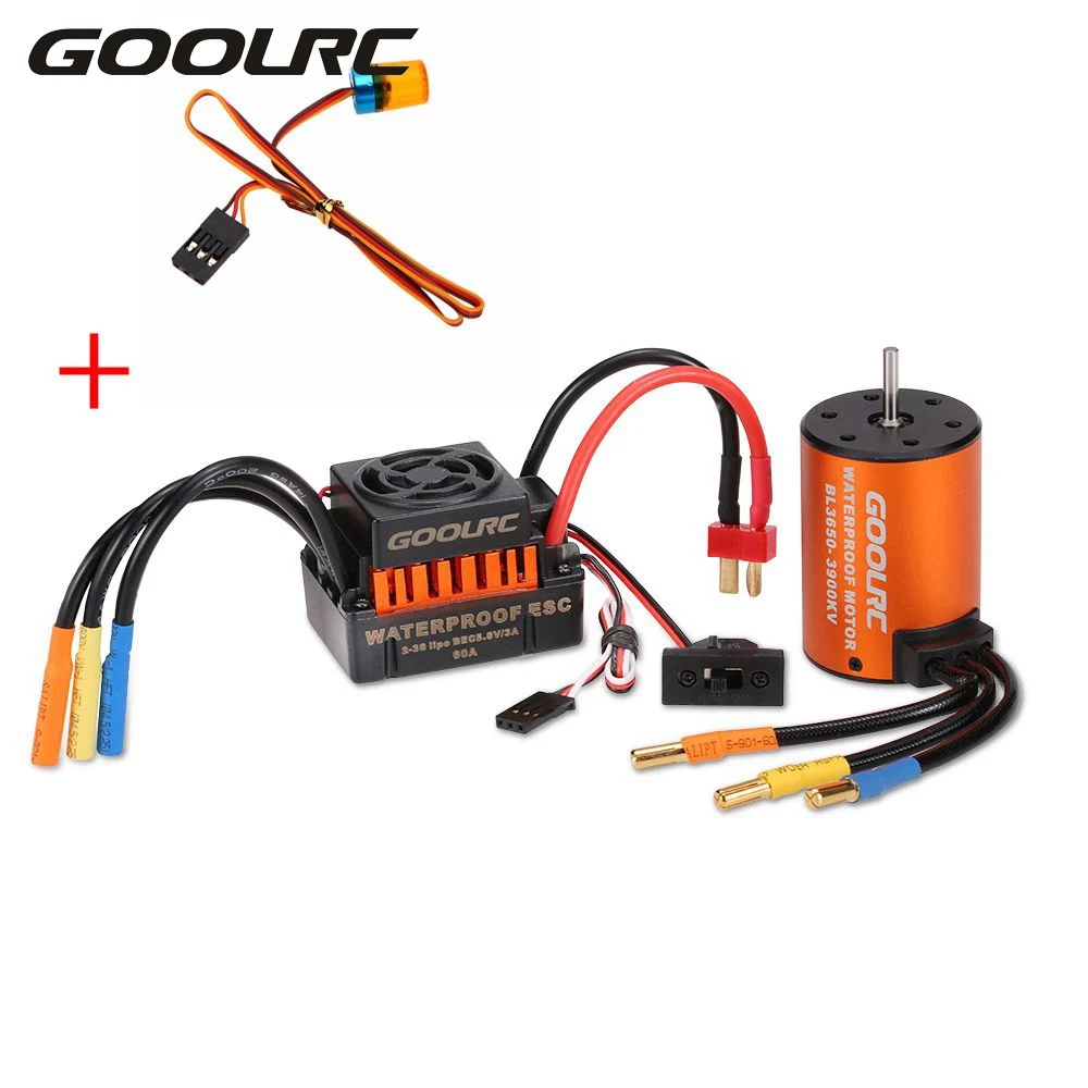 Радиоуправляемая модель автомобиля GoolRC бесщеточный мотор 3650 3900KV с 60A ESC и