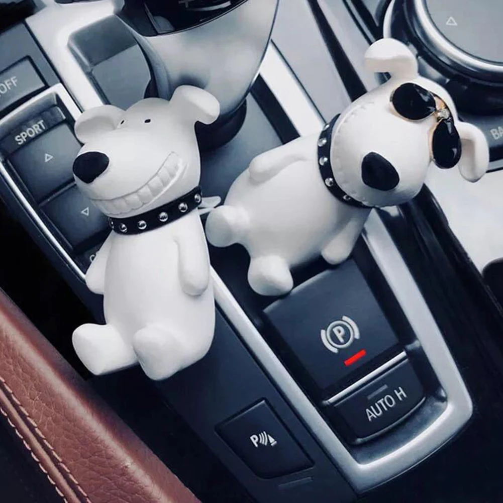 Симпатичный автомобильный освежитель воздуха мультяшная собака парфюм духи