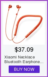 xiaomi воротник Bluetooth гарнитура двухканальный HIFI Молодежная версия BT4.1 водонепроницаемые беспроводные наушники гарнитура микрофон