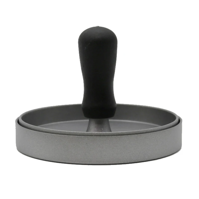 Круглый пресс для гамбургеров из алюминиевого сплава мяса на гриль кольца форма