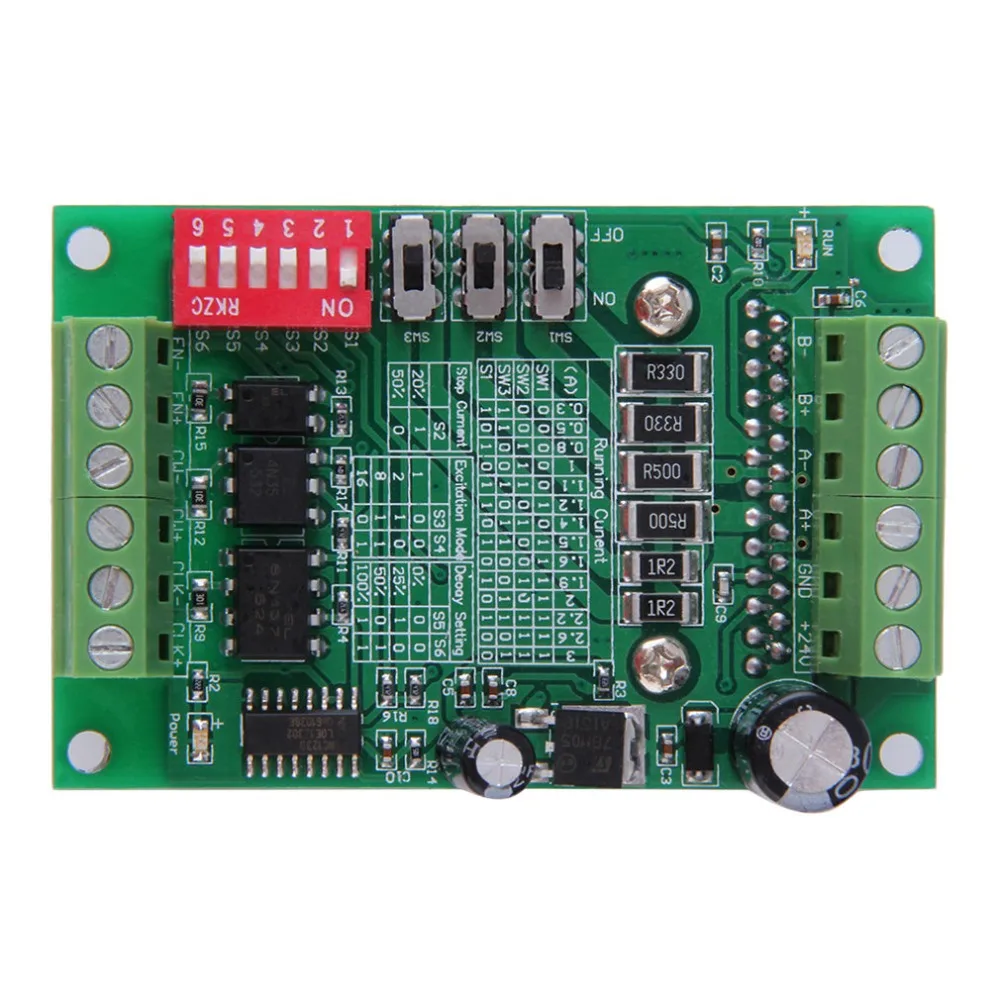 Высокоскоростная Оптическая муфта DC 10 35V TB6560 3A плата драйвера CNC маршрутизатор