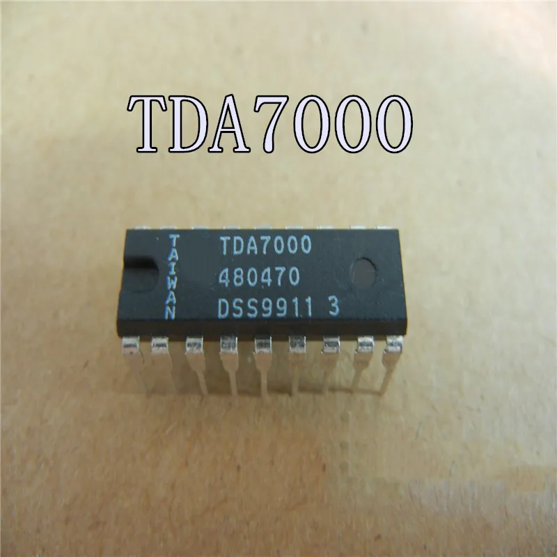 100% новый и оригинальный TDA7000 TDA 7000 DIP 18|Запасные части| |