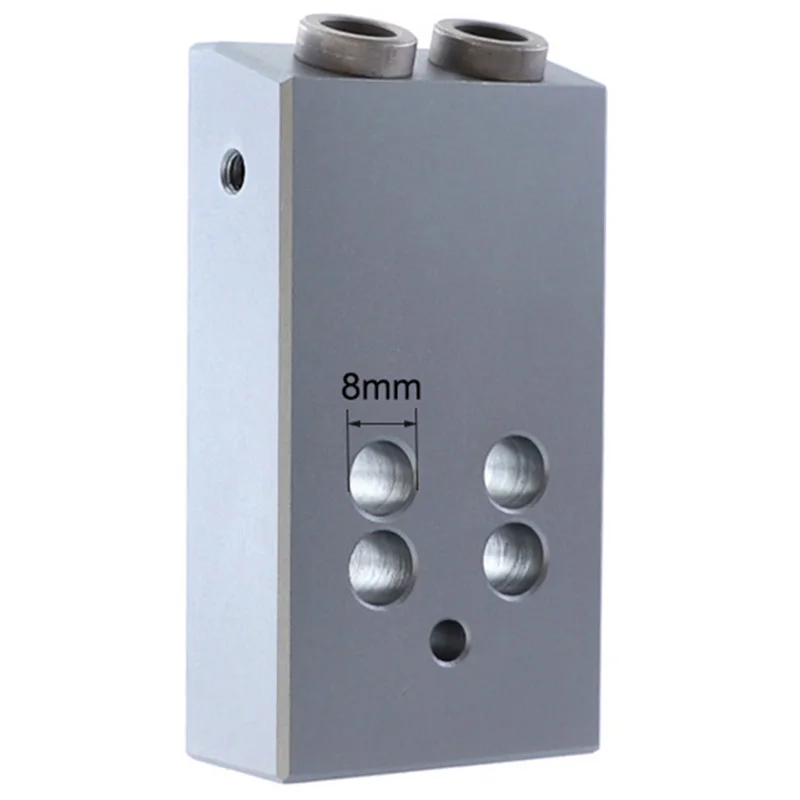 Карманное отверстие джиг Набор 9 5 мм и дюбель алюминиевый сплав Дерево сверло