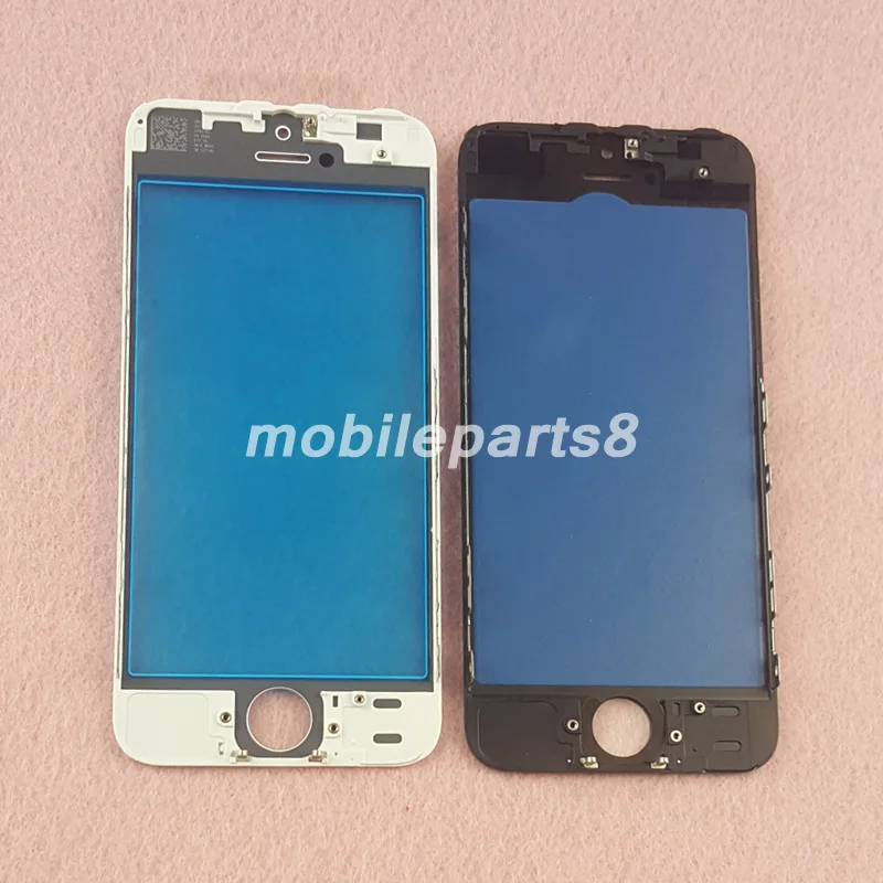 10 шт./партия бесплатная доставка стекло с рамкой для iPhone 5C внешнее заменой рамы |
