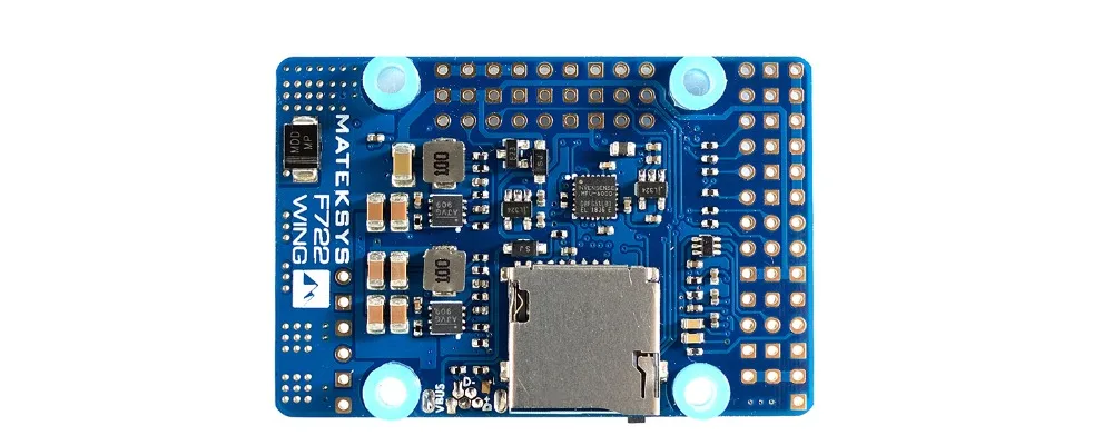 Matek Systems F722-WING Flight Controller STM32F722RET6 Built-in OSD For RC Airplane Fixed Wing Models Accessories | Игрушки и хобби