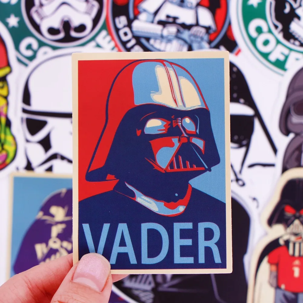 25 шт. крутая наклейка s для Wars скейтборд ноутбук велосипед Автомобиль Стайлинг багаж холодильник виниловая наклейка ПВХ DIY Рисунок гитара наклейка
