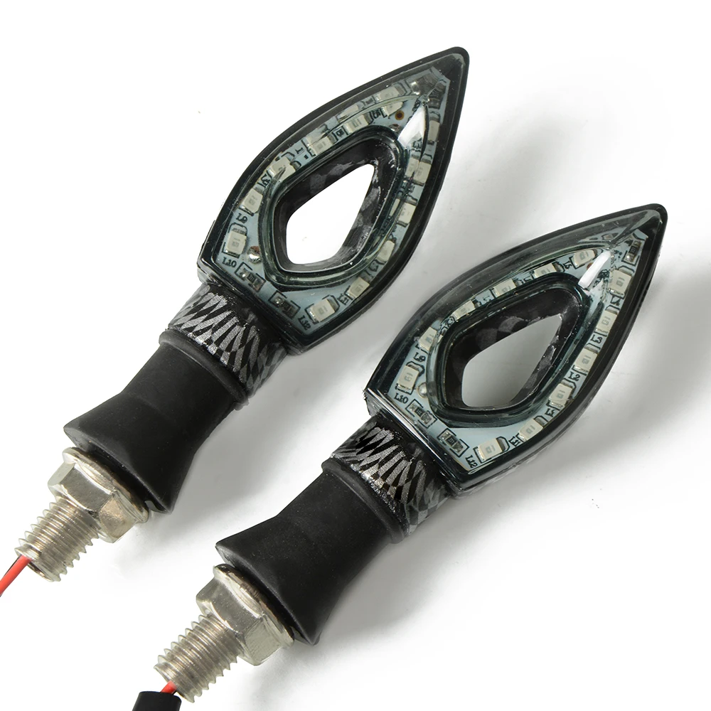 Светодиодный сигнал поворота для мотоцикла светильник 12V Индикатор мигалки