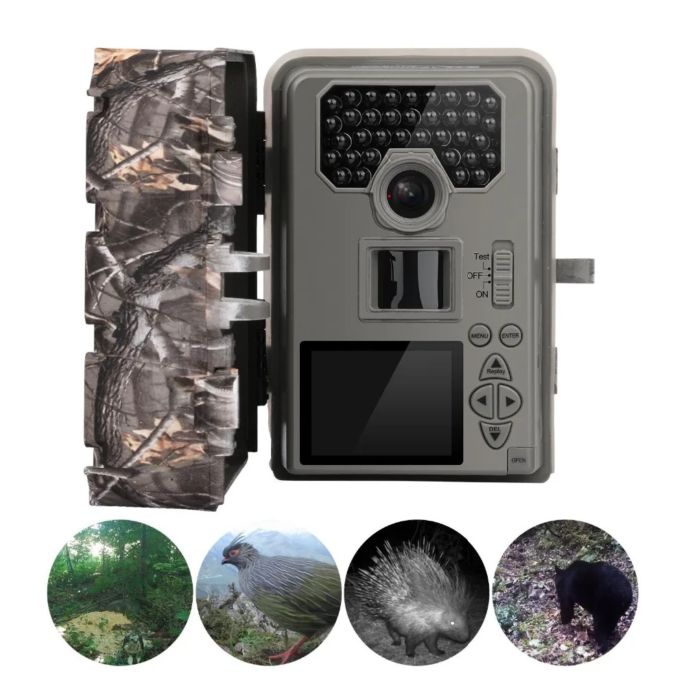 Bestguarder 12mp камера для дикой природы HD 1080P ИК охоты с gps Беспроводная 75ft ЖК ночной