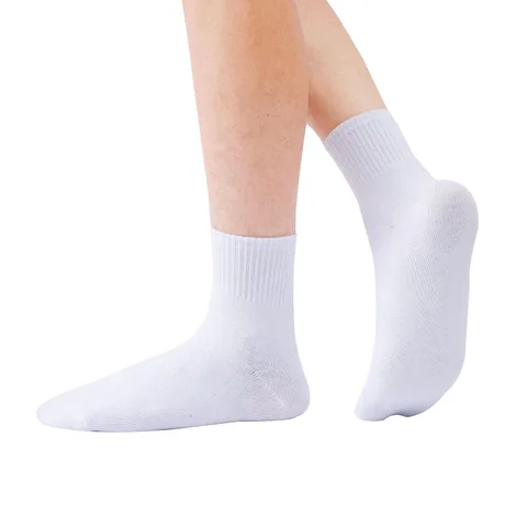 Носки мужские однотонные из полиэстера, милые модные носки унисекс до щиколотки, подарок для мужчин, произвольные цвета, 5 пар