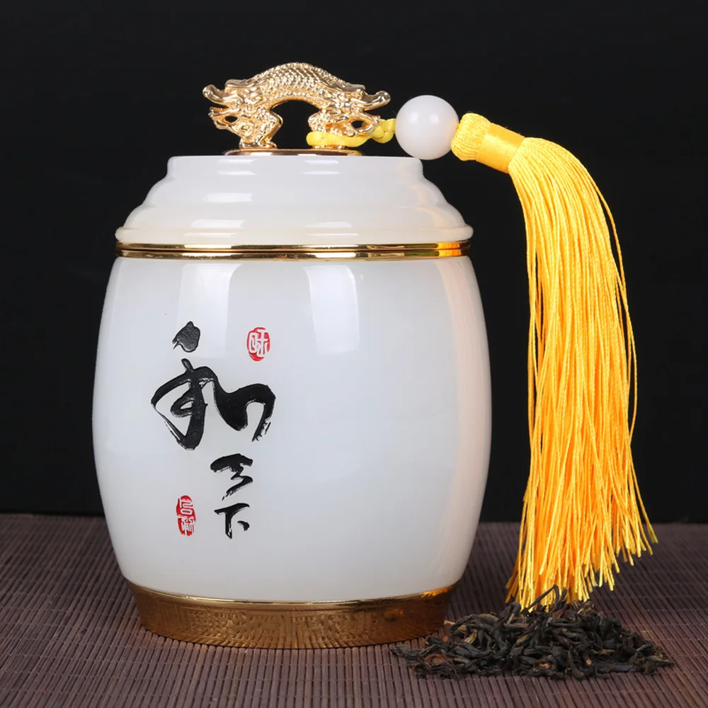 

1 PCS Upscale business gifts company conference business gifts celebration gifts coloured glaze tea can ornaments LU724157