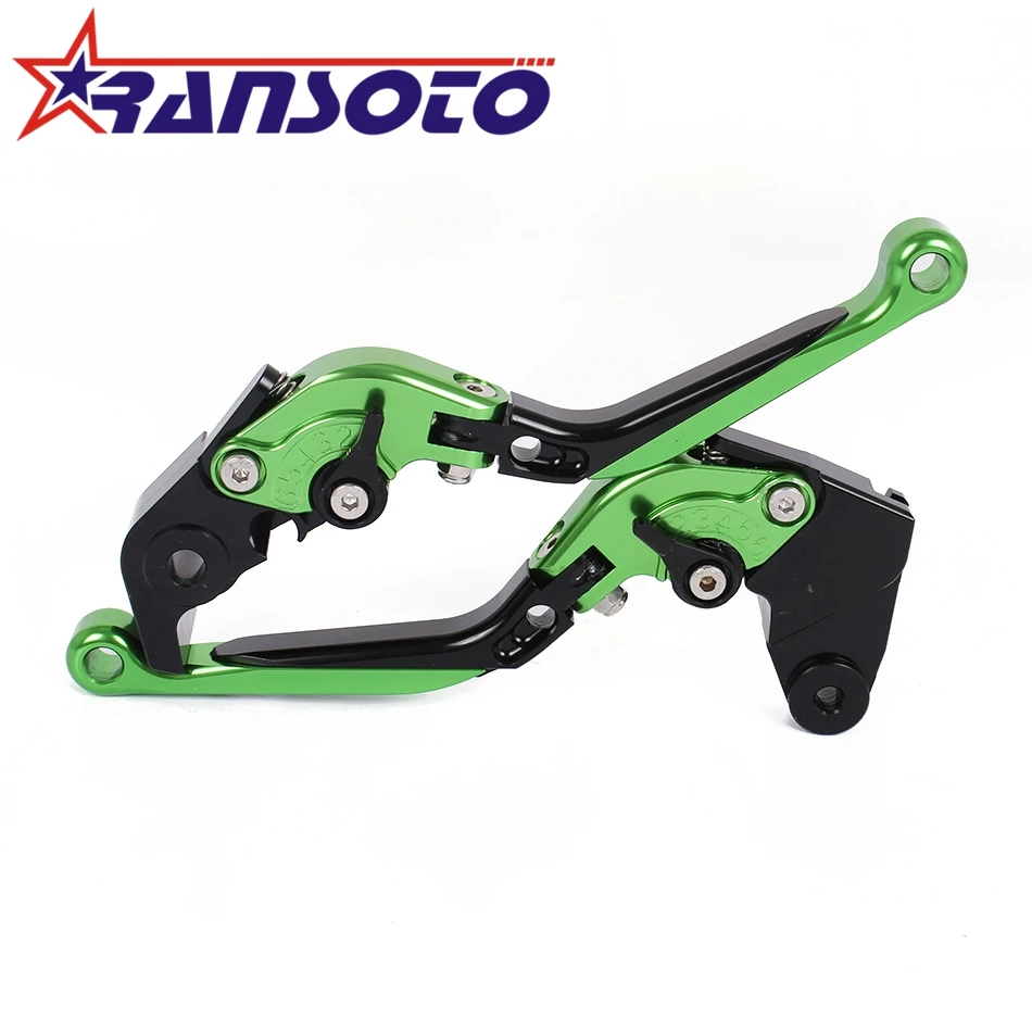 Ransoto ЧПУ Алюминий Цикл складной тормозной рычаг сцепления для Kawasaki ZX10R/RR/КРТ 2016