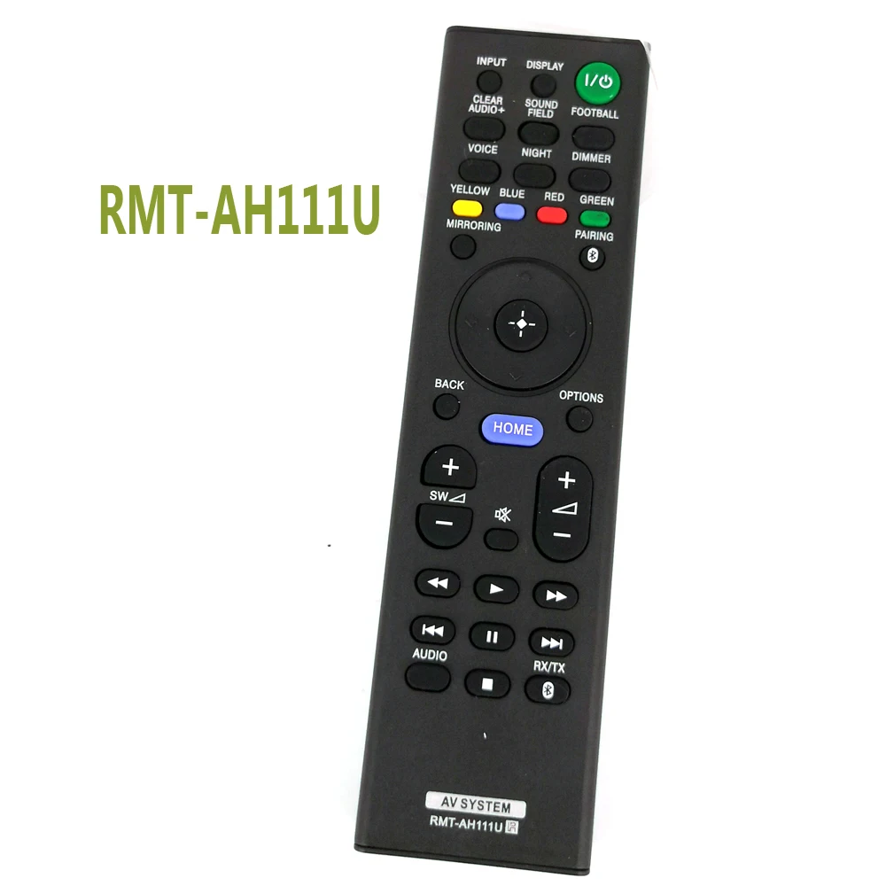 

New Replace RMT-AH111U For Sony Sound Bar Remote Control AV SYSTEM Fit HT-RT5 HT-ST9 SA-RT5 SA-ST9 Remote Control