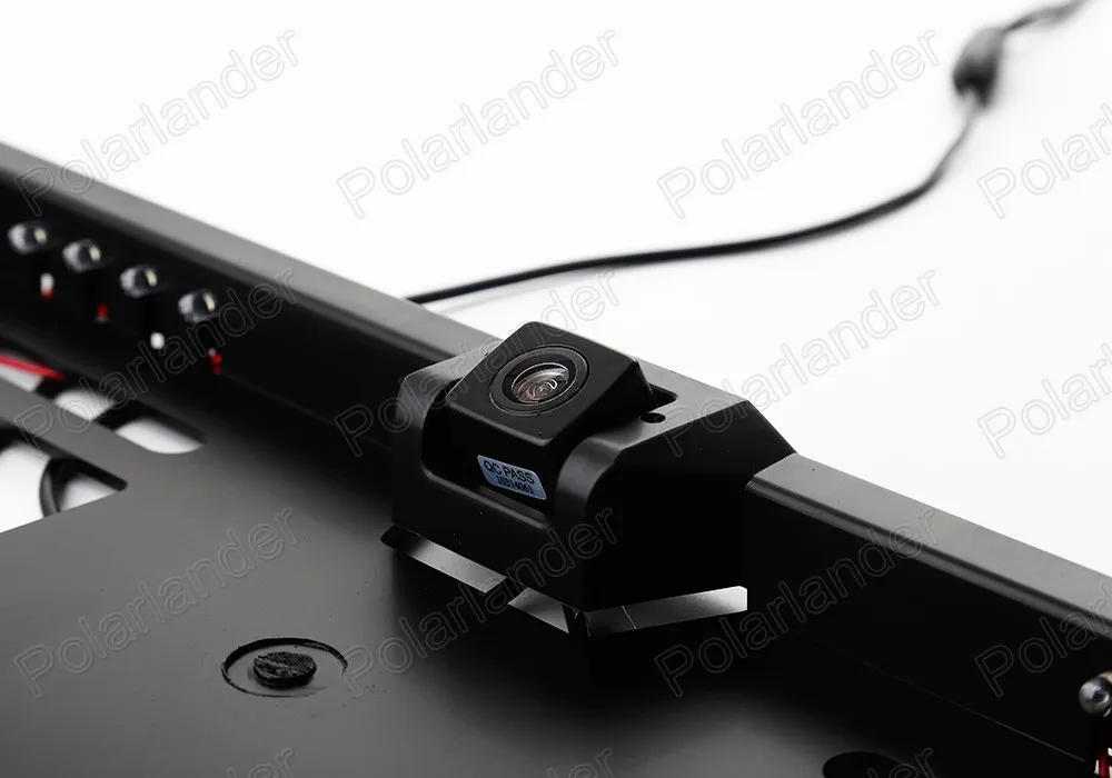 HD рамка номерного знака Автомобильная камера заднего вида для всех европейских