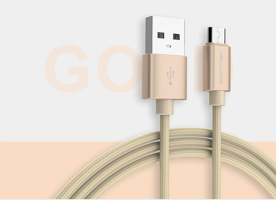 Jellico Micro USB кабель для быстрой зарядки телефона зарядное устройство адаптер кабель для передачи данных для samsung Xiaomi huawei SONY Android зарядка Microusb