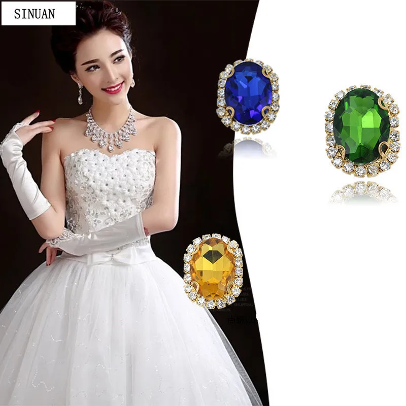 Стразы для шитья овальные разы красочные стеклянные кристаллы и Камни DIY