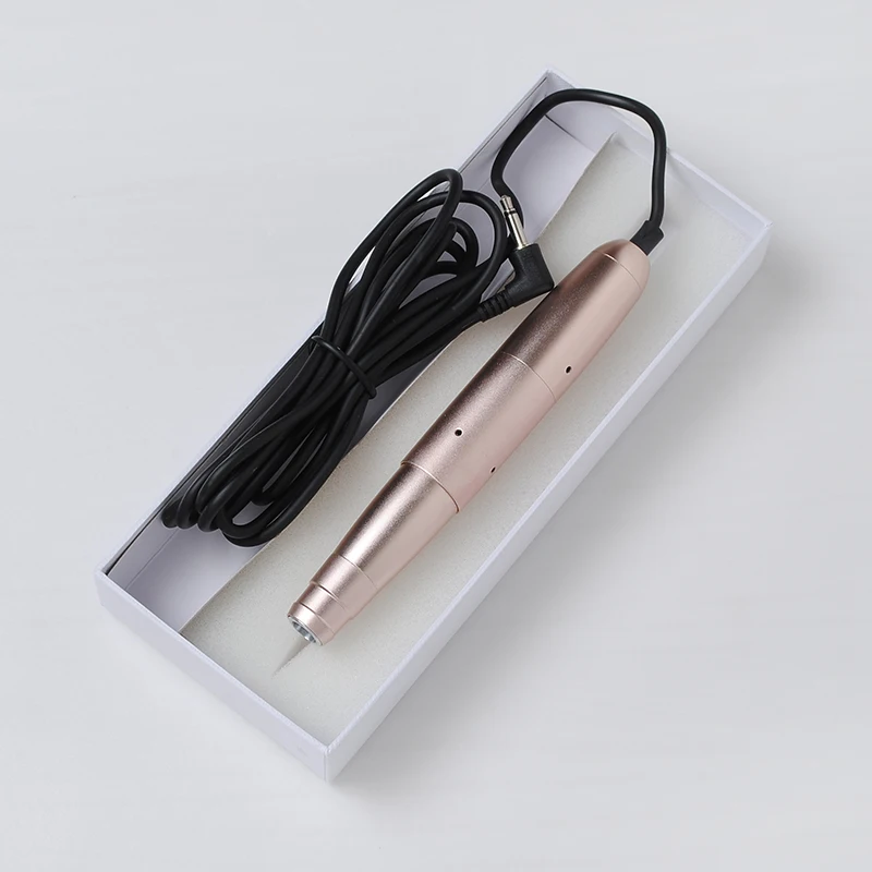 Бесплатная 10 шт 1RL цифровой Перманентный макияж тату машина набор Новый для