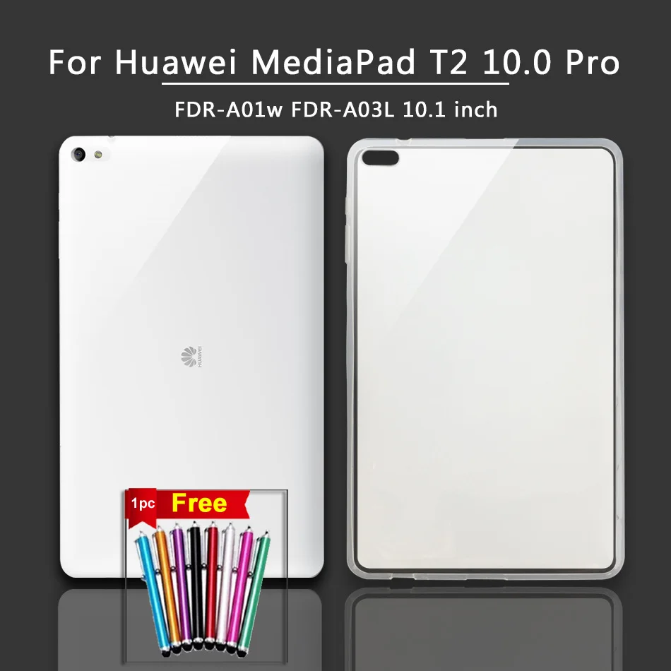 T2 10.0 pro Классический силиконовый чехол для huawei MediaPad T1 T2 T3 T5 7 8 10 планшетный чехол Медиа Pad T3 T5 T1 T2 Pro Чехол 7,0 8,0 10,0 дюймов - Цвет: T2 10.0 pro