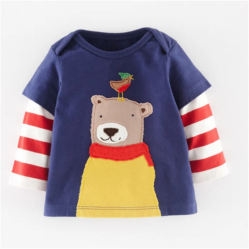 Детская футболка для мальчиков с героями мультфильмов мальчика Enfant топы