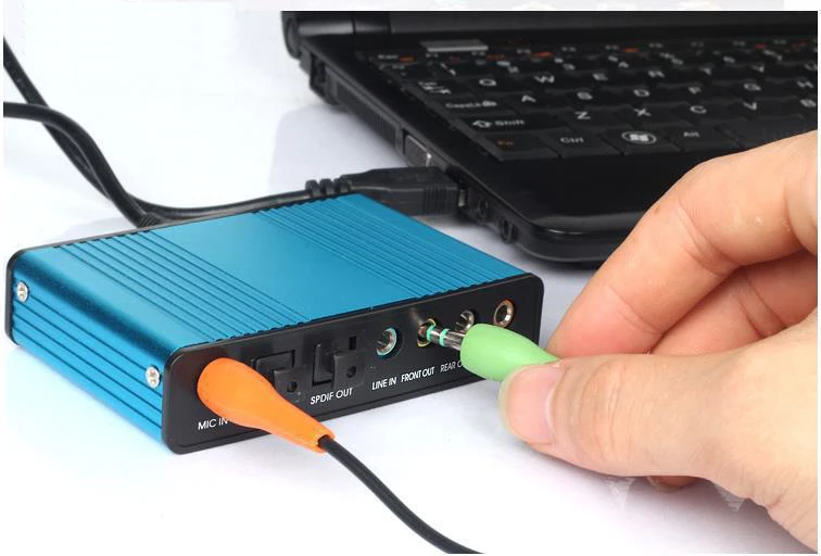Внешняя звуковая карта USB 2 0 6 канальная S PDIF 5 1 оптическая объемная конвертер для