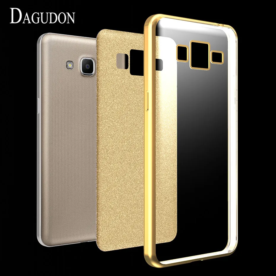 DAGUDON Блестящий Силиконовый ТПУ мягкий чехол для мобильного телефона s samsung Galaxy Grand