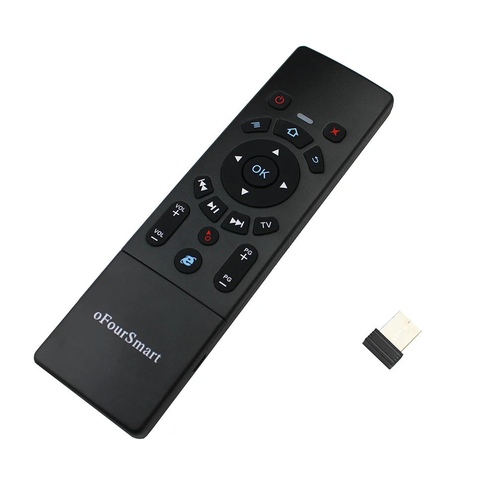 T6 Air mouse, беспроводная клавиатура и тачпад, универсальный пульт дистанционного управления для Android tv Box, мини-ПК, умный проектор, 2,4G Air Fly mouse