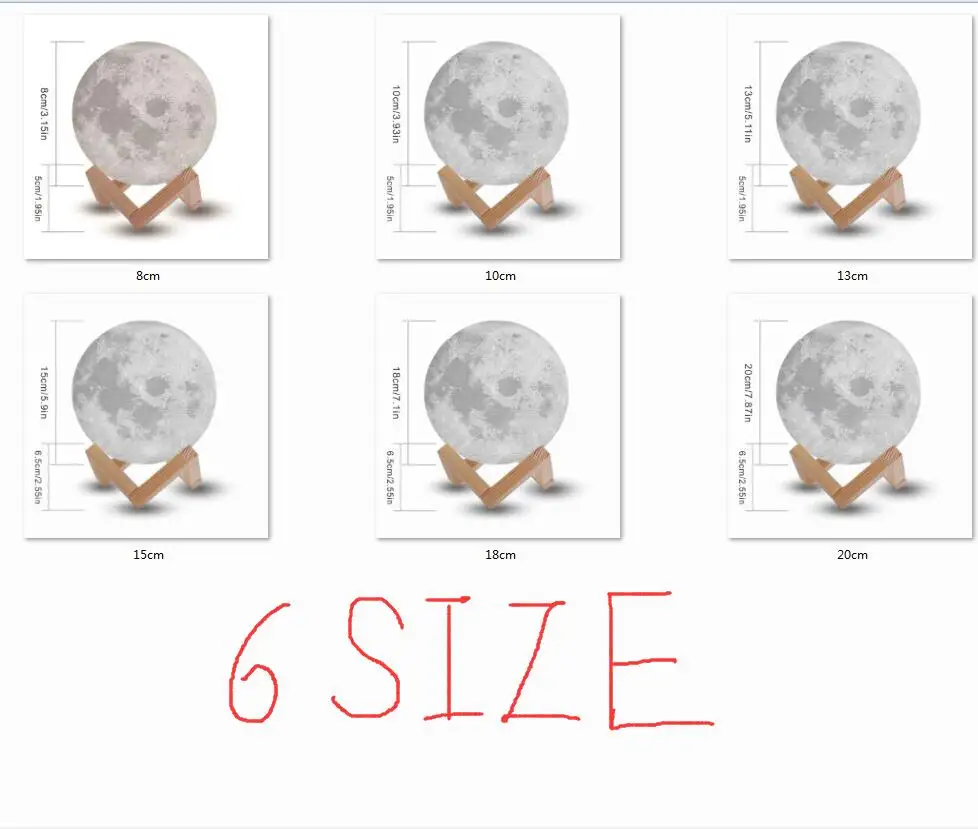 CREOZONE 3D принт Лунная лампа 2 цвета Изменение 3D светильник сенсорный датчик настольная лампа Рождественский Декор креативный подарок
