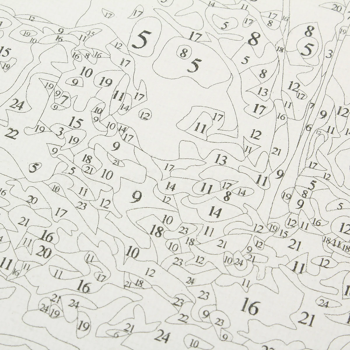 Набор для рисования по номерам 50*40 см цифровая масляная краска холст красивый