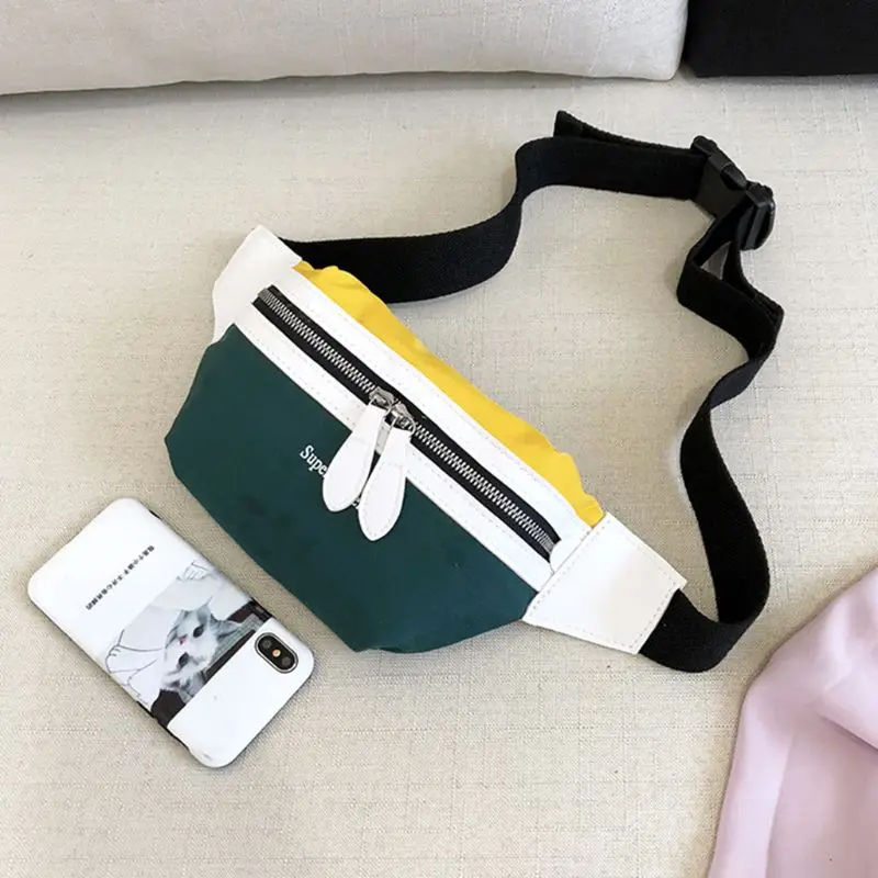Новинка 2019 Женская холщовая поясная сумка кошелек уличная спортивная для