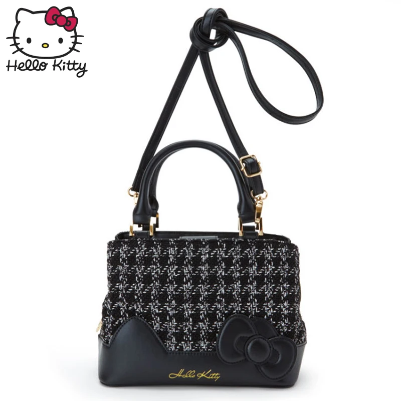 Hello kitty,, сумка, ручная сумка, модная, на одно плечо, Диагональная Сумка, милая, для девочек, для покупок, для женщин, косметический, для путешествий, плюшевый рюкзак KT
