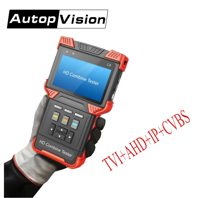 DT-T62 4,0 дюймов HD комбинированный тестер IP CCTV камера тестер монитор Поддержка аналогового SD, HD-TVI, AHD, HD IPC, TDR, POE выходная мощность