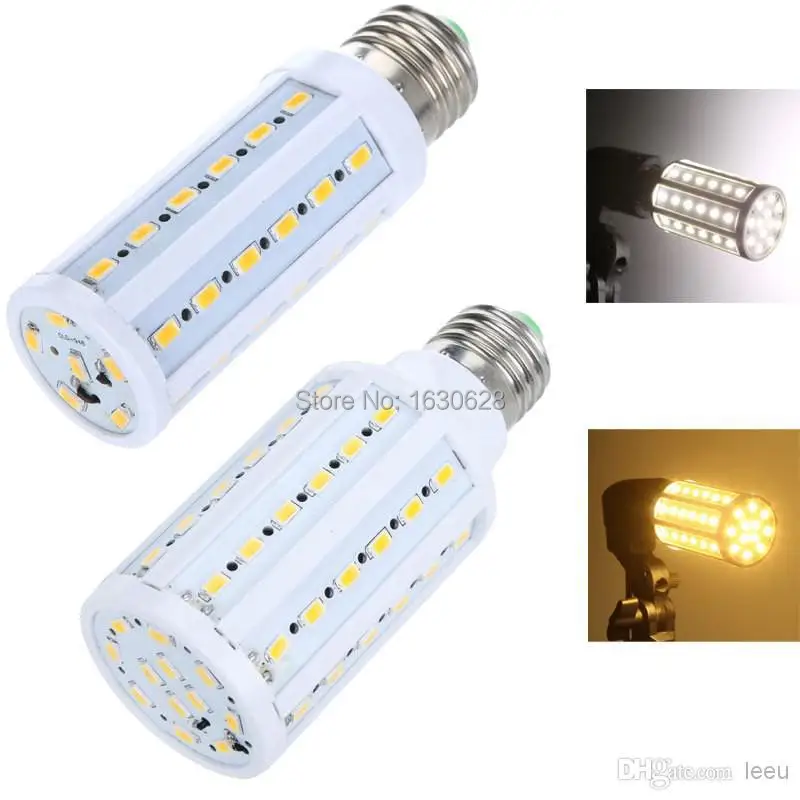 Бесплатная доставка E27/E14/B22 SMD 5730 (5630) светодиодная кукурузная лампа AC 85-265 в 10 Вт/15