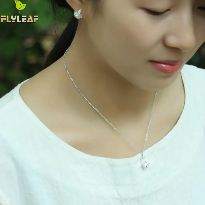 Женское ожерелье с подвеской Flyleaf подвеска из стерлингового серебра 925 пробы