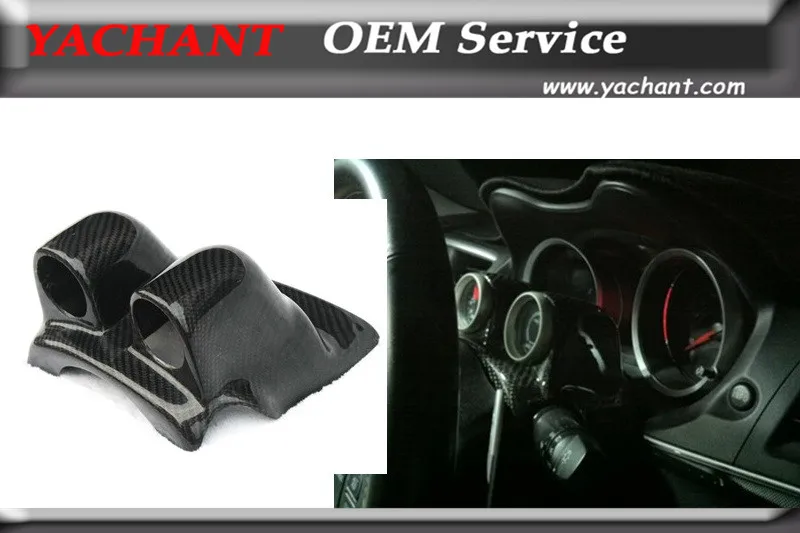 Автомобильный Стайлинг интерьера из углеродного волокна подходит для 08 12 Lancer